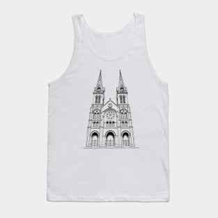 Saigon Cathedral, Vietnam Tank Top